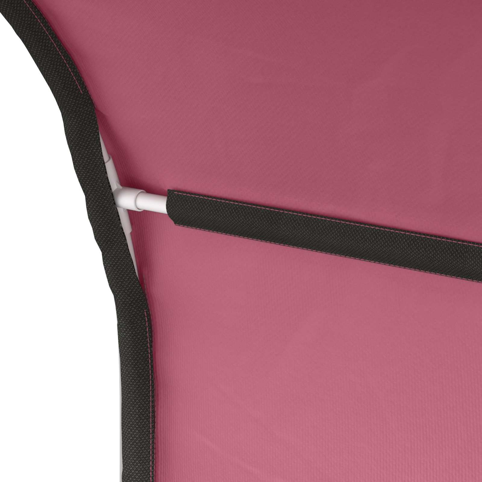 Bettunnel 2 pcs Rosa 211 x 67,5 x 2 cm Polyester