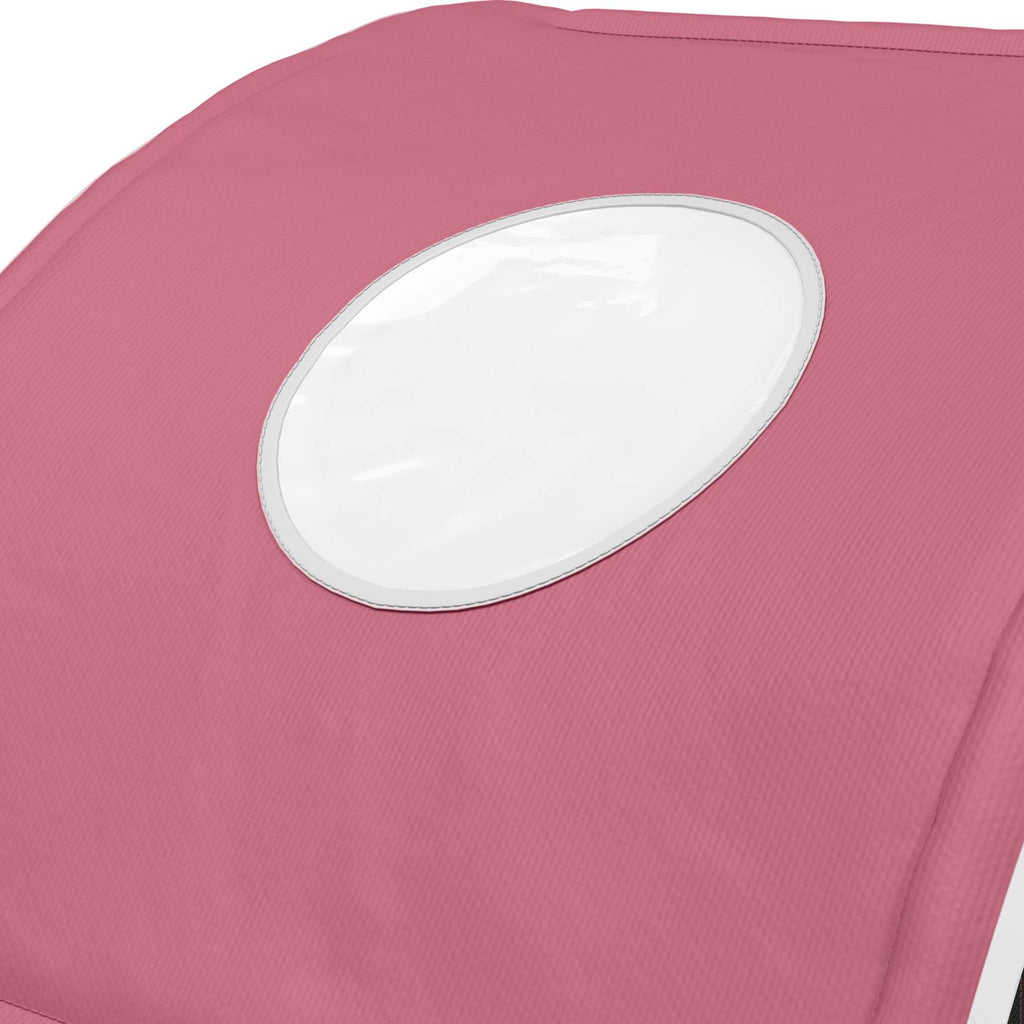 Bettunnel 2 pcs Rosa 211 x 67,5 x 2 cm Polyester