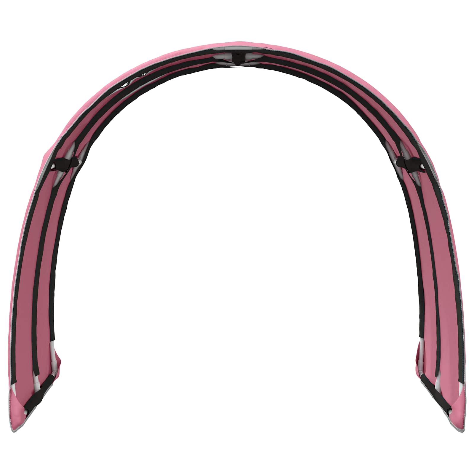 Bettunnel 2 pcs Rosa 211 x 67,5 x 2 cm Polyester