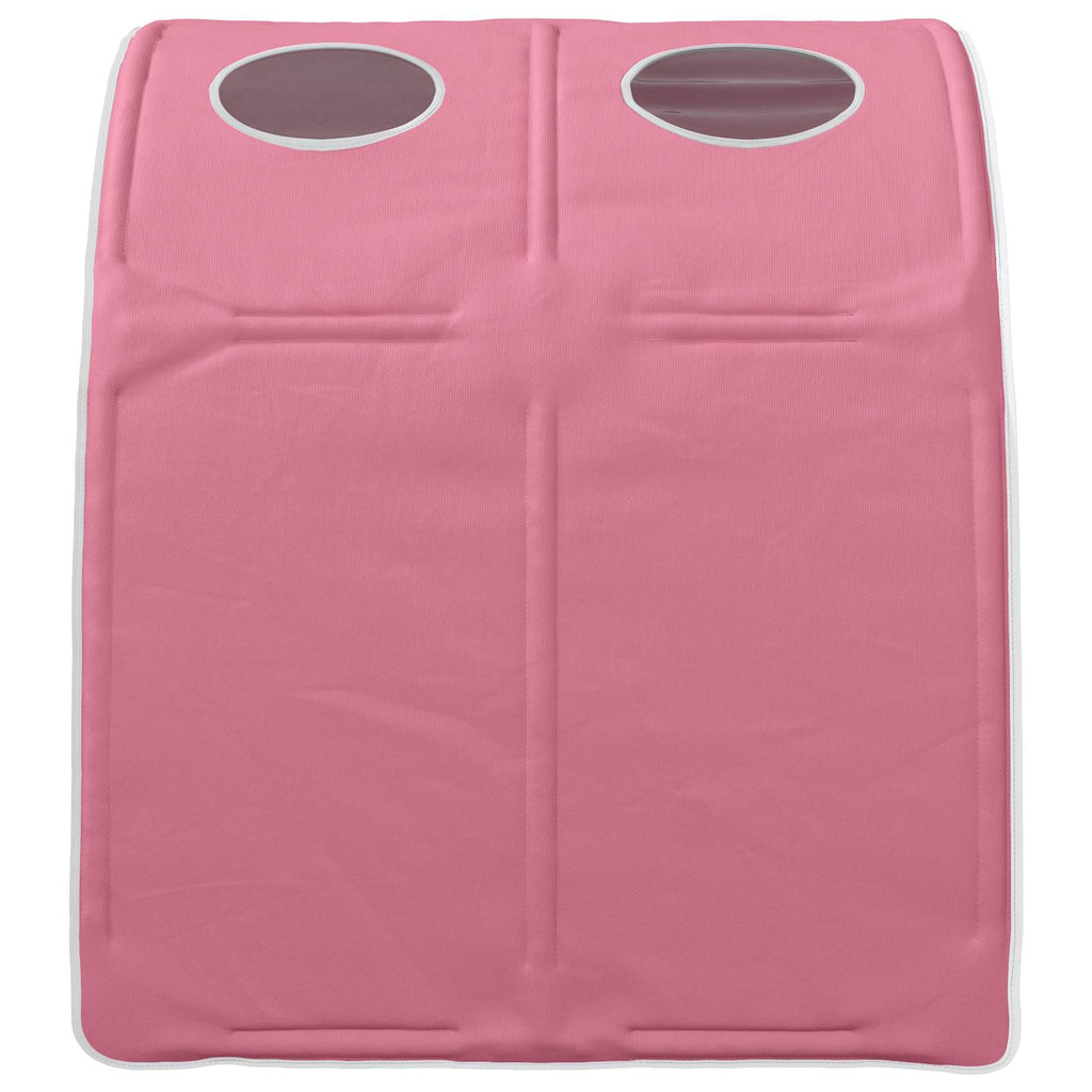 Bettunnel 2 pcs Rosa 211 x 67,5 x 2 cm Polyester