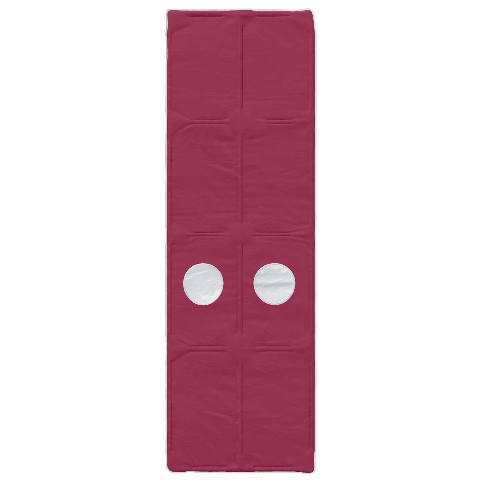 Bettunnel 2 pcs Rot 211 x 67,5 x 2 cm Polyester