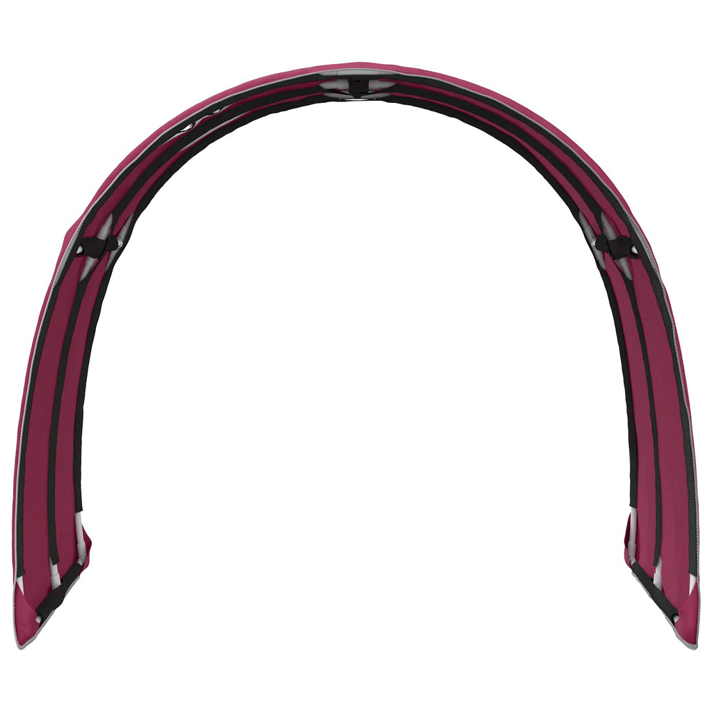 Bettunnel 2 pcs Rot 211 x 67,5 x 2 cm Polyester