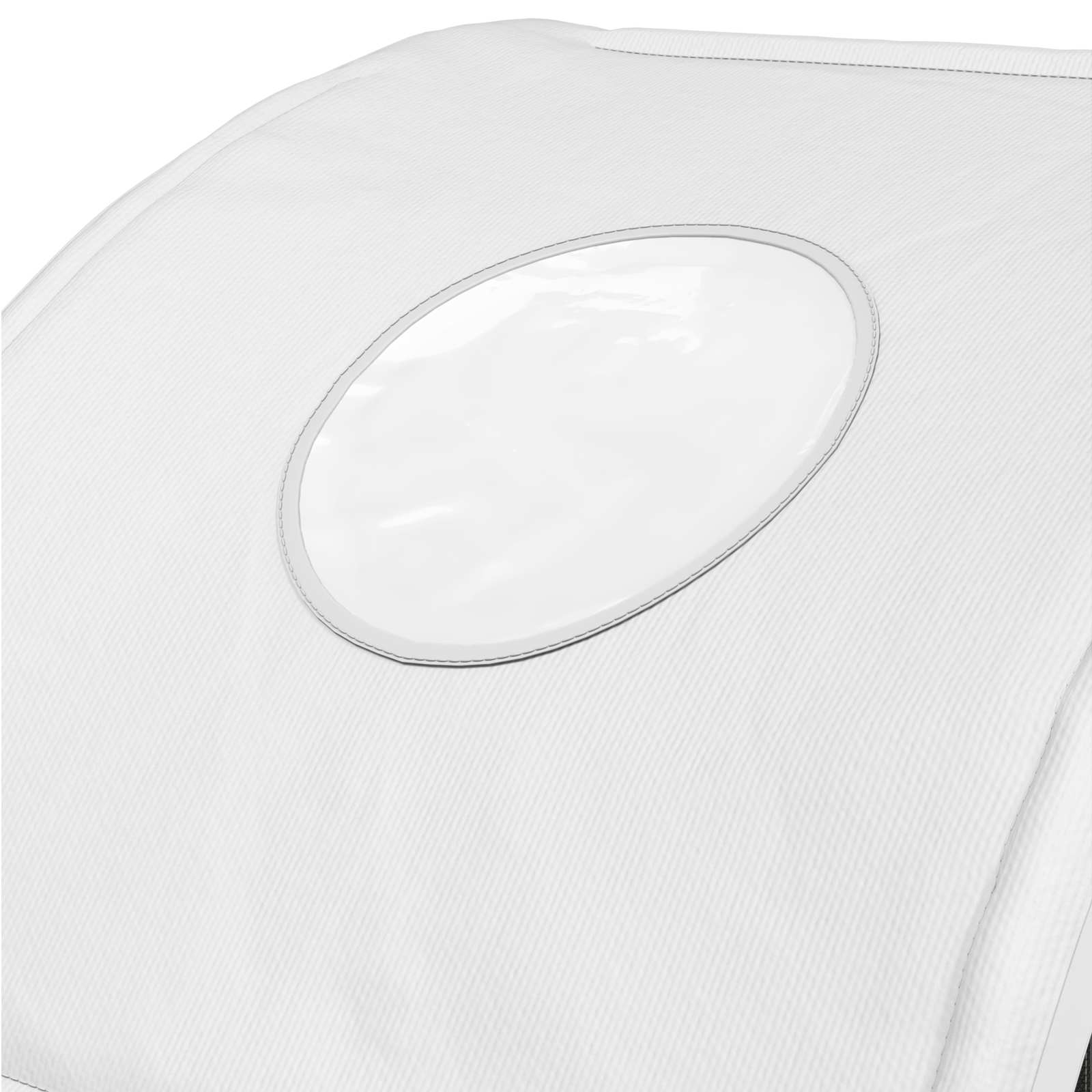 Bettunnel 2 pcs Weiß 211 x 67,5 x 2 cm Polyester