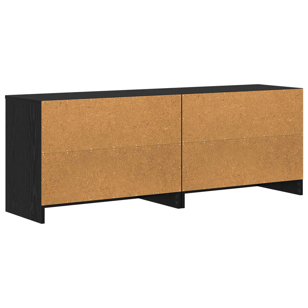 Bettschrank 2 pcs Schwarze Eiche 66 x 33 x 48 cm Holzwerkstoff