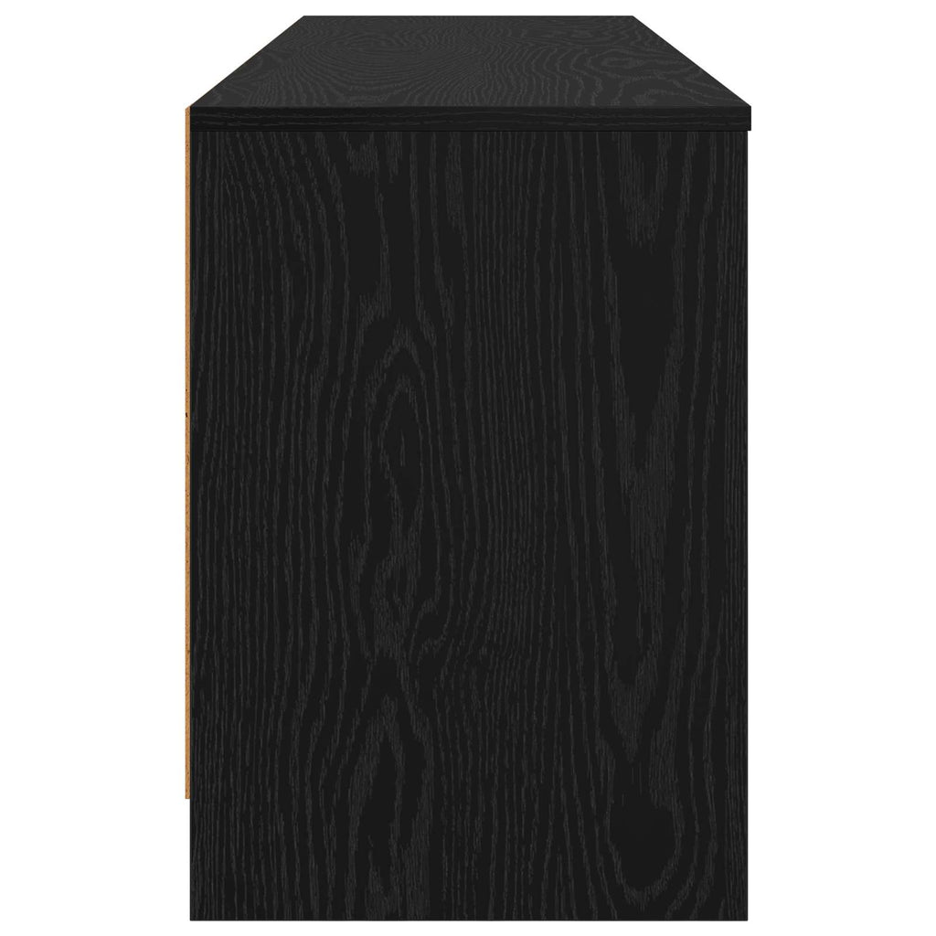 Bettschrank 2 pcs Schwarze Eiche 66 x 33 x 48 cm Holzwerkstoff