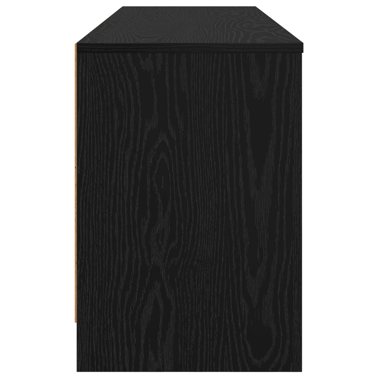 Bettschrank 2 pcs Schwarze Eiche 66 x 33 x 48 cm Holzwerkstoff