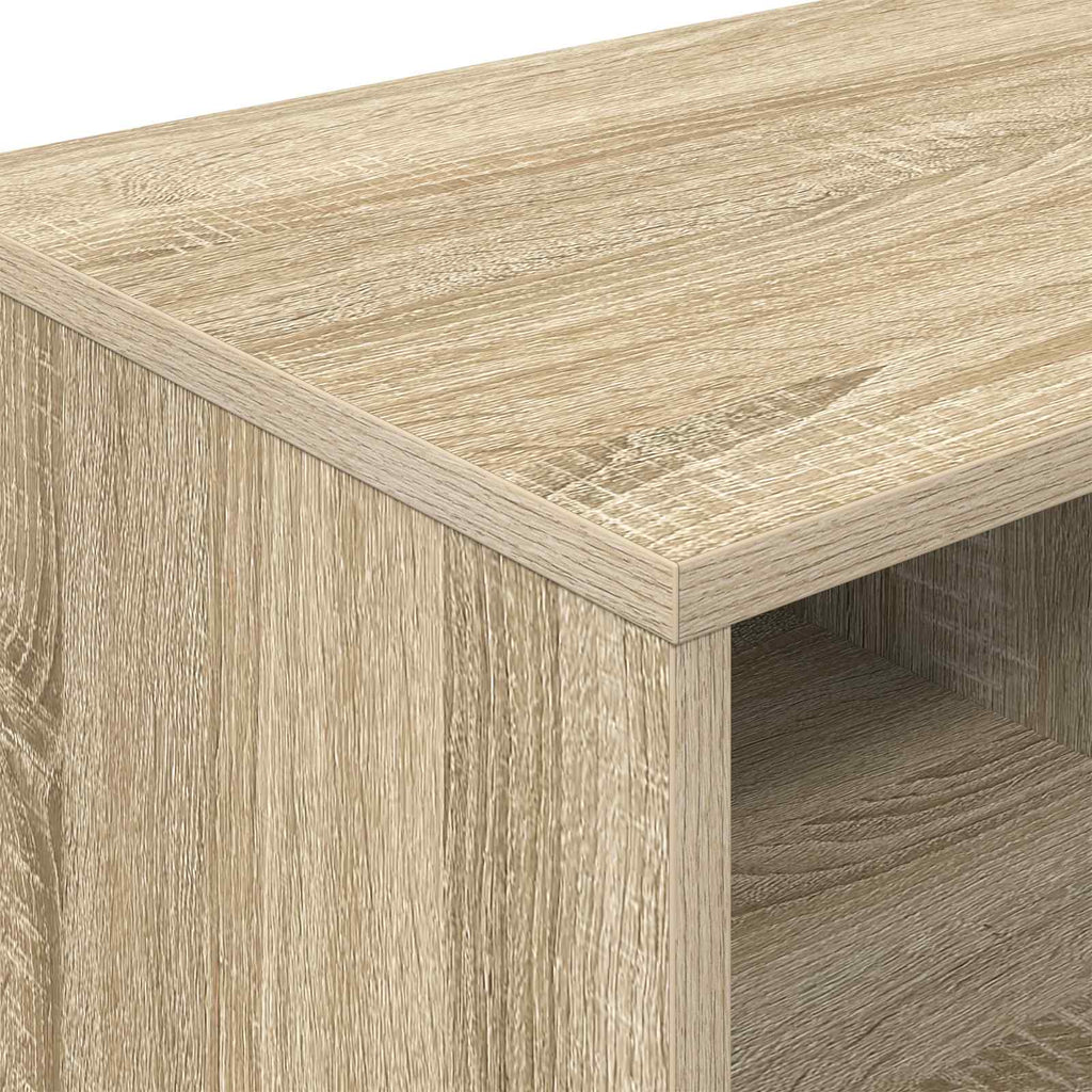 Bettschrank 2 pcs Sonoma-Eiche 66 x 33 x 48 cm Holzwerkstoff