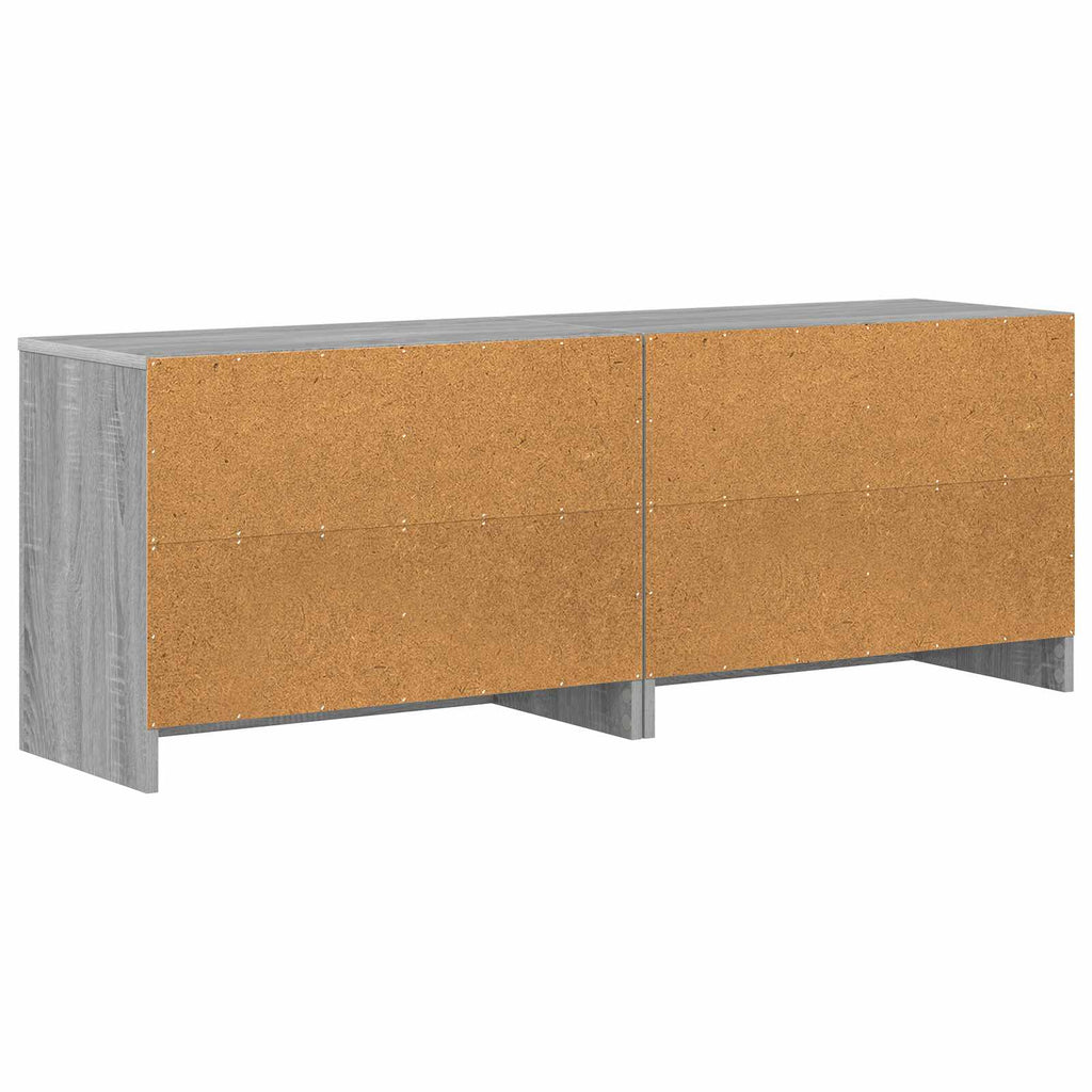 Bettschrank 2 pcs Grau Sonoma 66 x 33 x 48 cm Holzwerkstoff