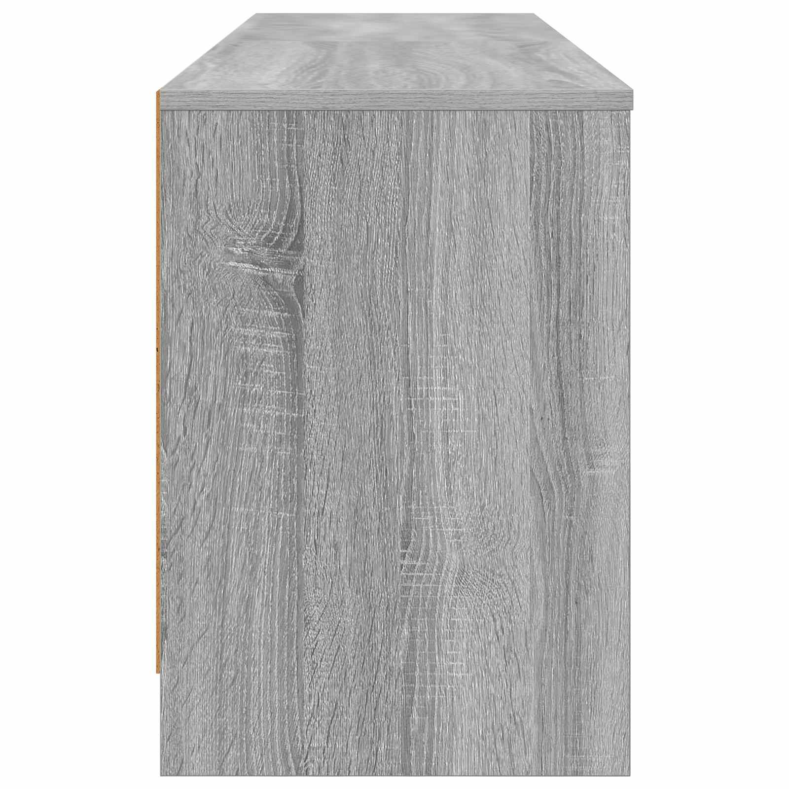Bettschrank 2 pcs Grau Sonoma 66 x 33 x 48 cm Holzwerkstoff