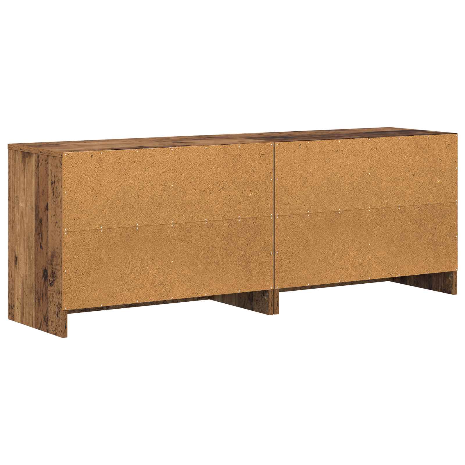 Bettschrank 2 pcs Altholz 66 x 33 x 48 cm Holzwerkstoff