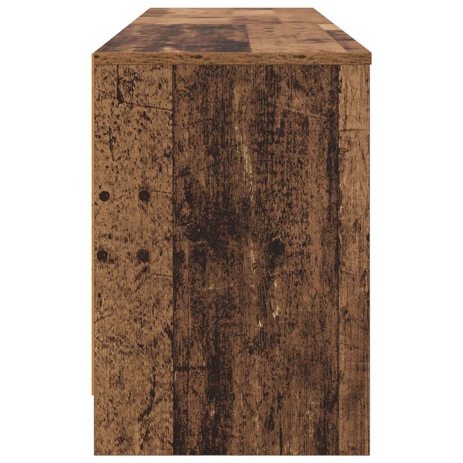 Bettschrank 2 pcs Altholz 66 x 33 x 48 cm Holzwerkstoff