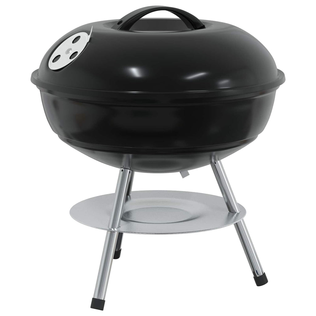 Holzkohlegrill Schwarz 36,5 x 36,5 x 40 cm
