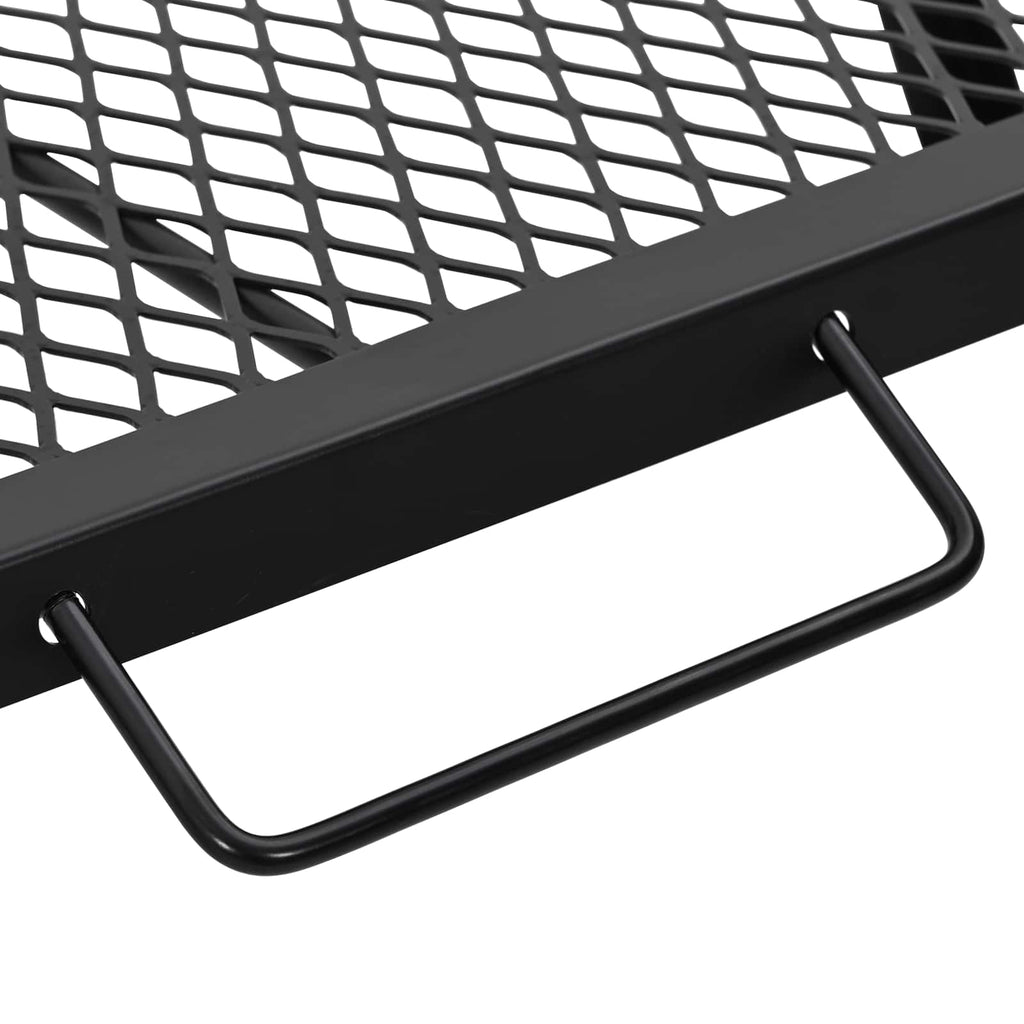 Faltbarer Campinggrill Schwarz 58 x 31 x 2 cm Legierter Stahl
