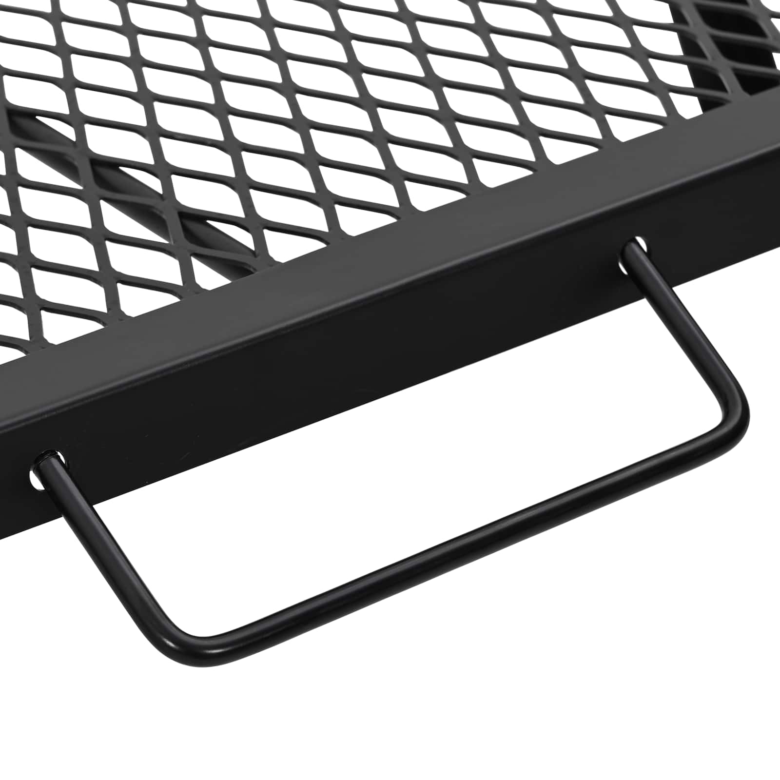 Faltbarer Campinggrill Schwarz 58 x 31 x 2 cm Legierter Stahl