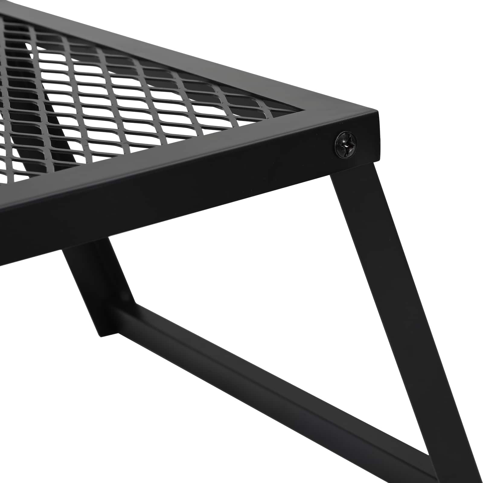 Faltbarer Campinggrill Schwarz 58 x 31 x 2 cm Legierter Stahl