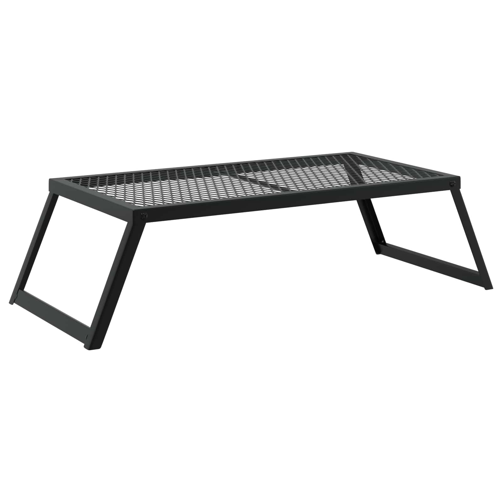 Faltbarer Campinggrill Schwarz 58 x 31 x 2 cm Legierter Stahl