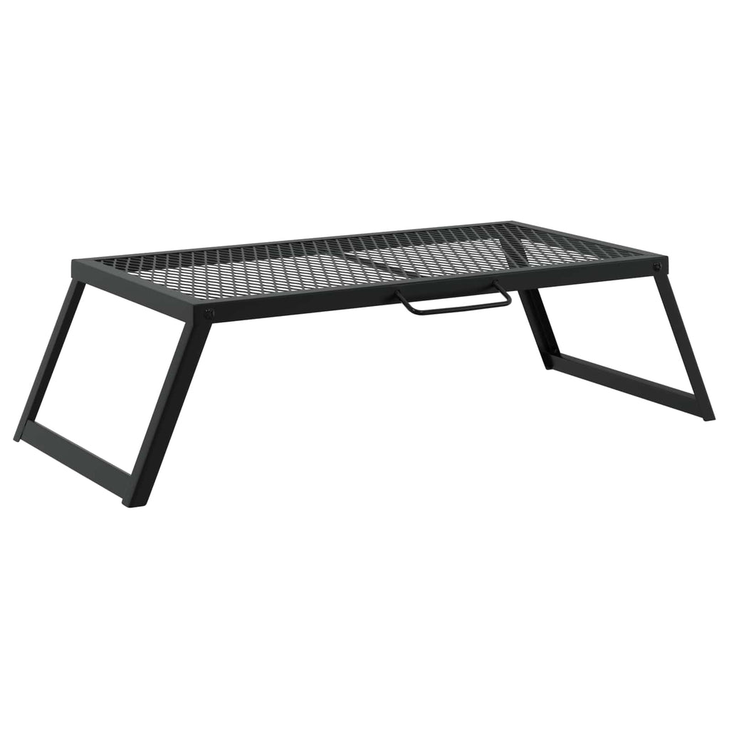 Faltbarer Campinggrill Schwarz 58 x 31 x 2 cm Legierter Stahl