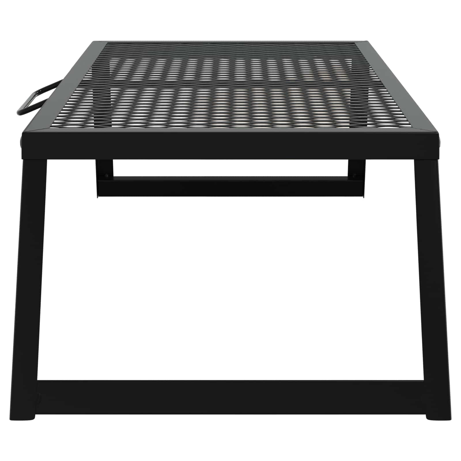 Faltbarer Campinggrill Schwarz 58 x 31 x 2 cm Legierter Stahl