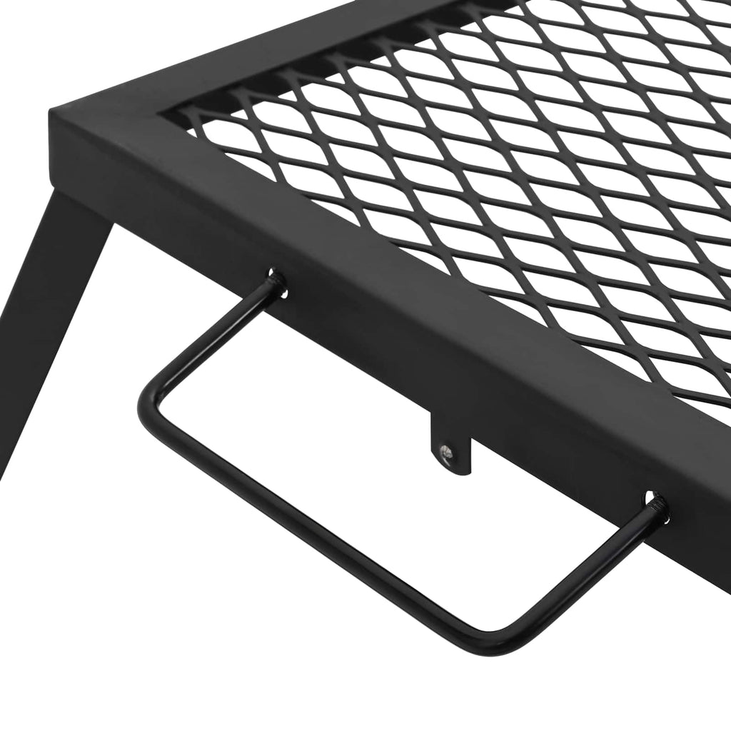 Faltbarer Campinggrill Schwarz 31,5 x 26,5 x 4 cm