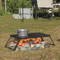 Faltbarer Campinggrill Schwarz 31,5 x 26,5 x 4 cm