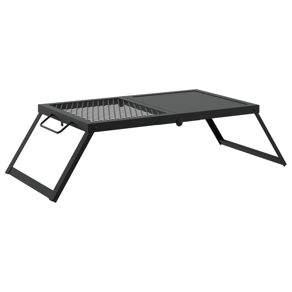 Faltbarer Campinggrill Schwarz 31,5 x 26,5 x 4 cm