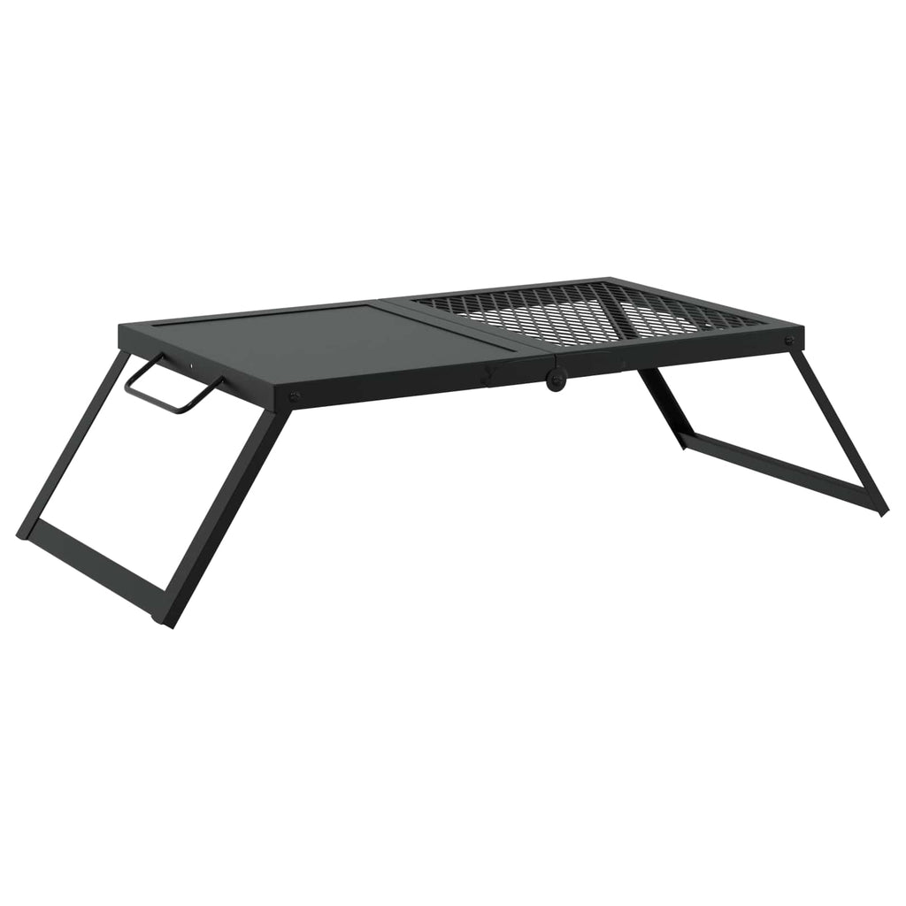 Faltbarer Campinggrill Schwarz 31,5 x 26,5 x 4 cm