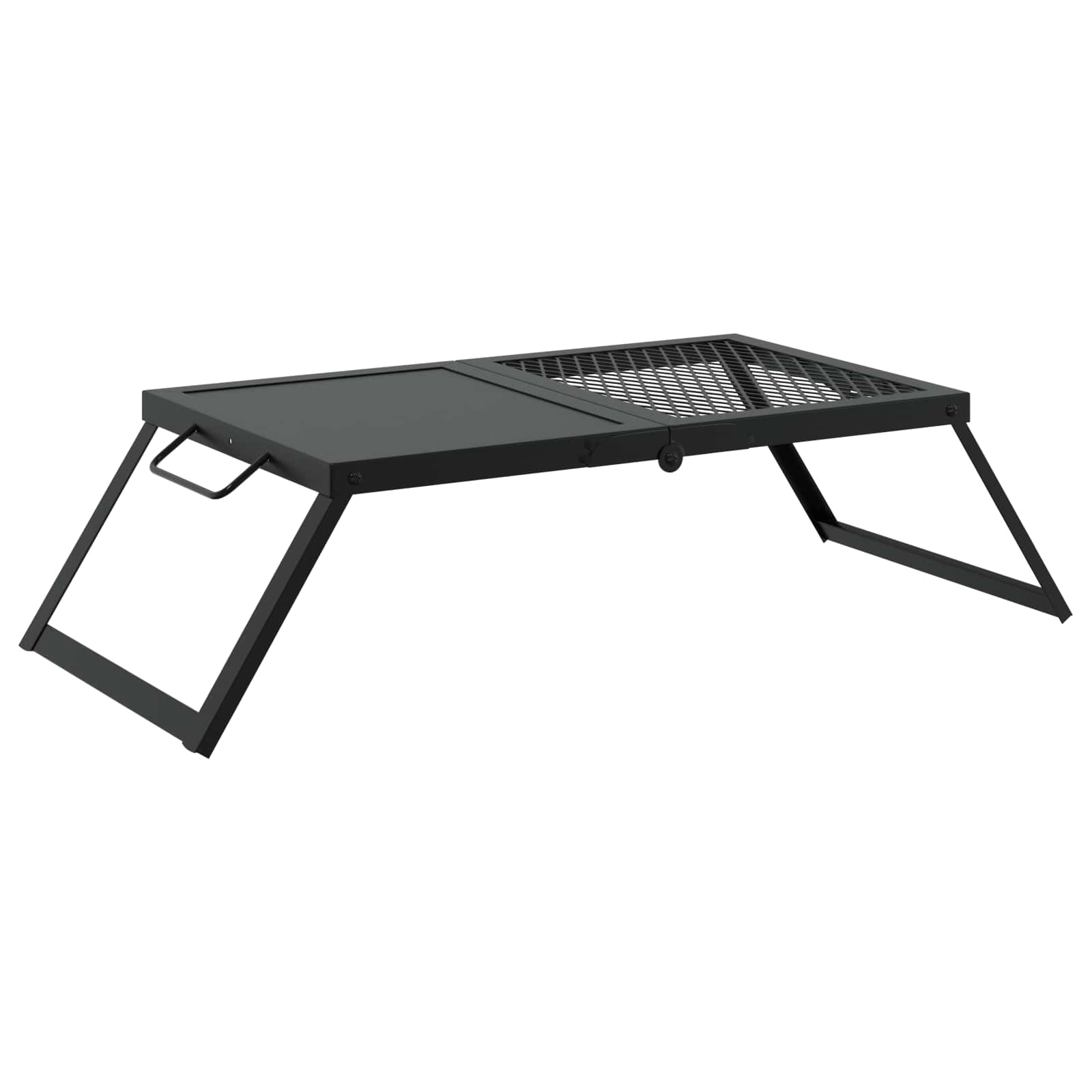 Faltbarer Campinggrill Schwarz 31,5 x 26,5 x 4 cm