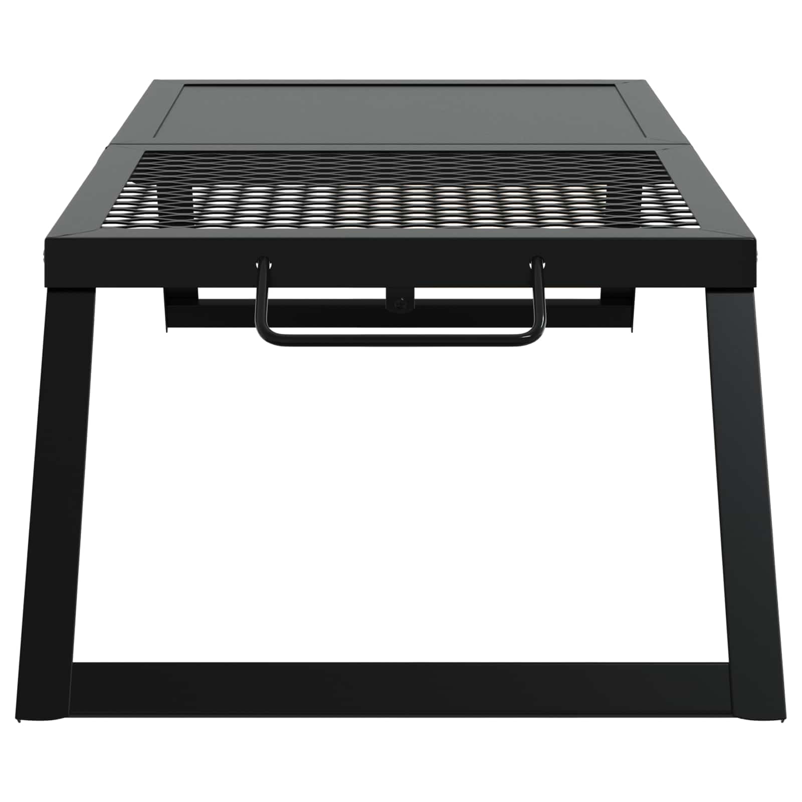 Faltbarer Campinggrill Schwarz 31,5 x 26,5 x 4 cm