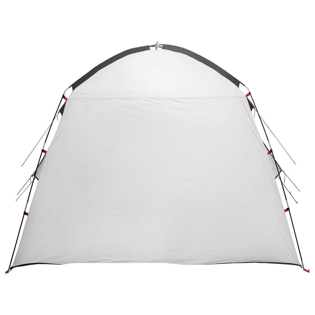 Hütten-Zelt mit Dach Weiß Blackout 210 x 210 x 138 cm Polyester