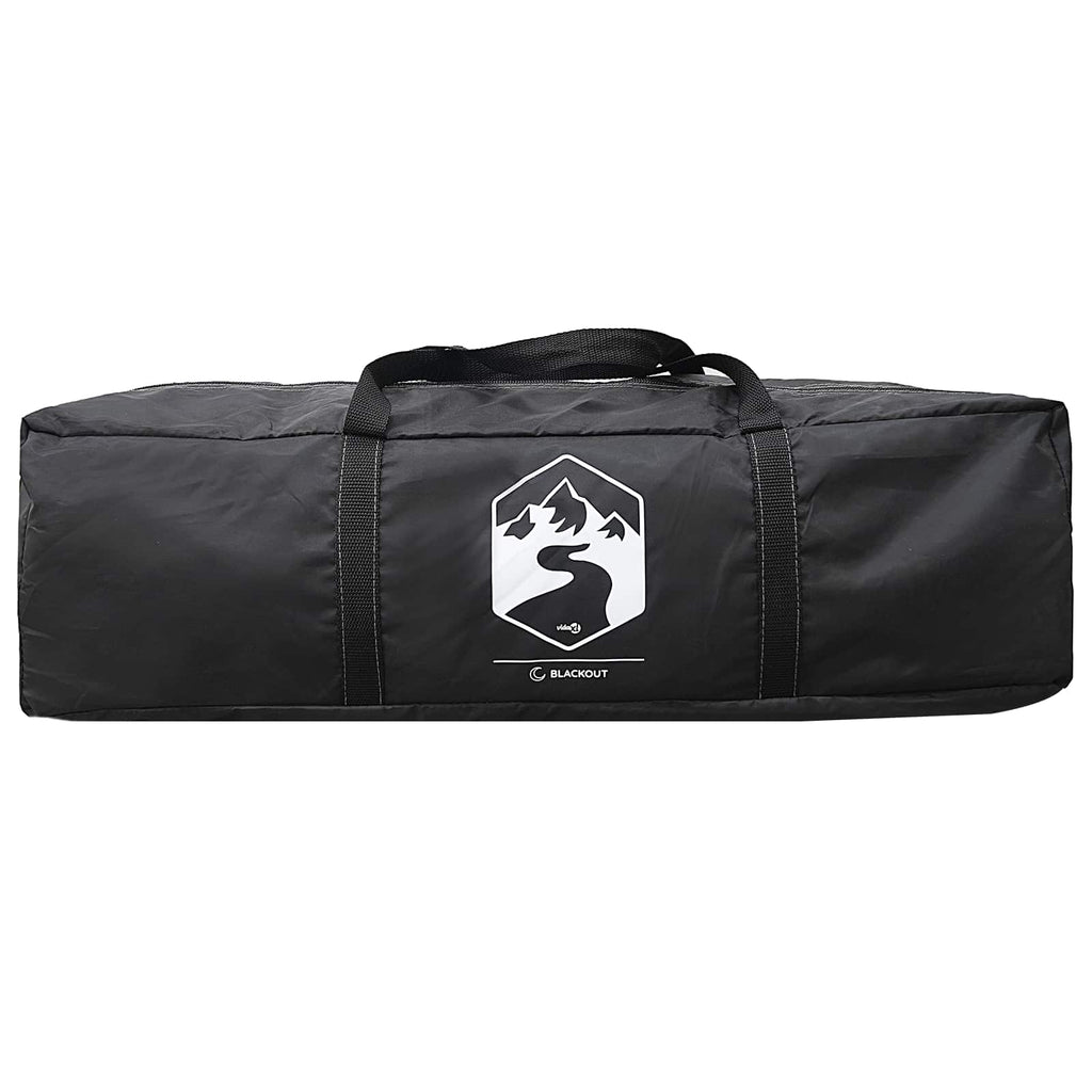 Hütten-Zelt mit Dach Weiß Blackout 300 x 210 x 156 cm Polyester