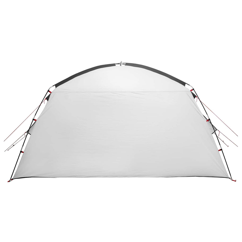 Hütten-Zelt mit Dach Weiß Blackout 300 x 210 x 156 cm Polyester