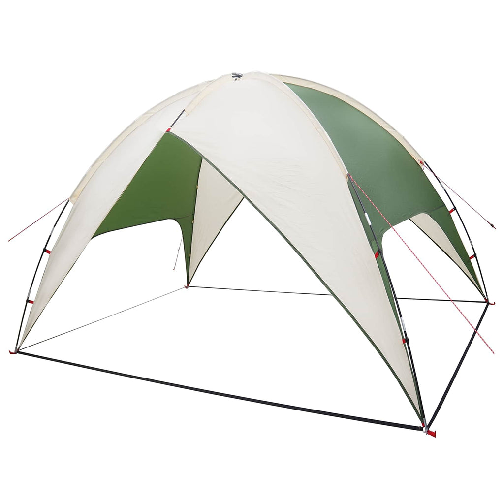 Campingzelt mit Regenhaube wasserdicht Grün 245 x 245 x 149 cm