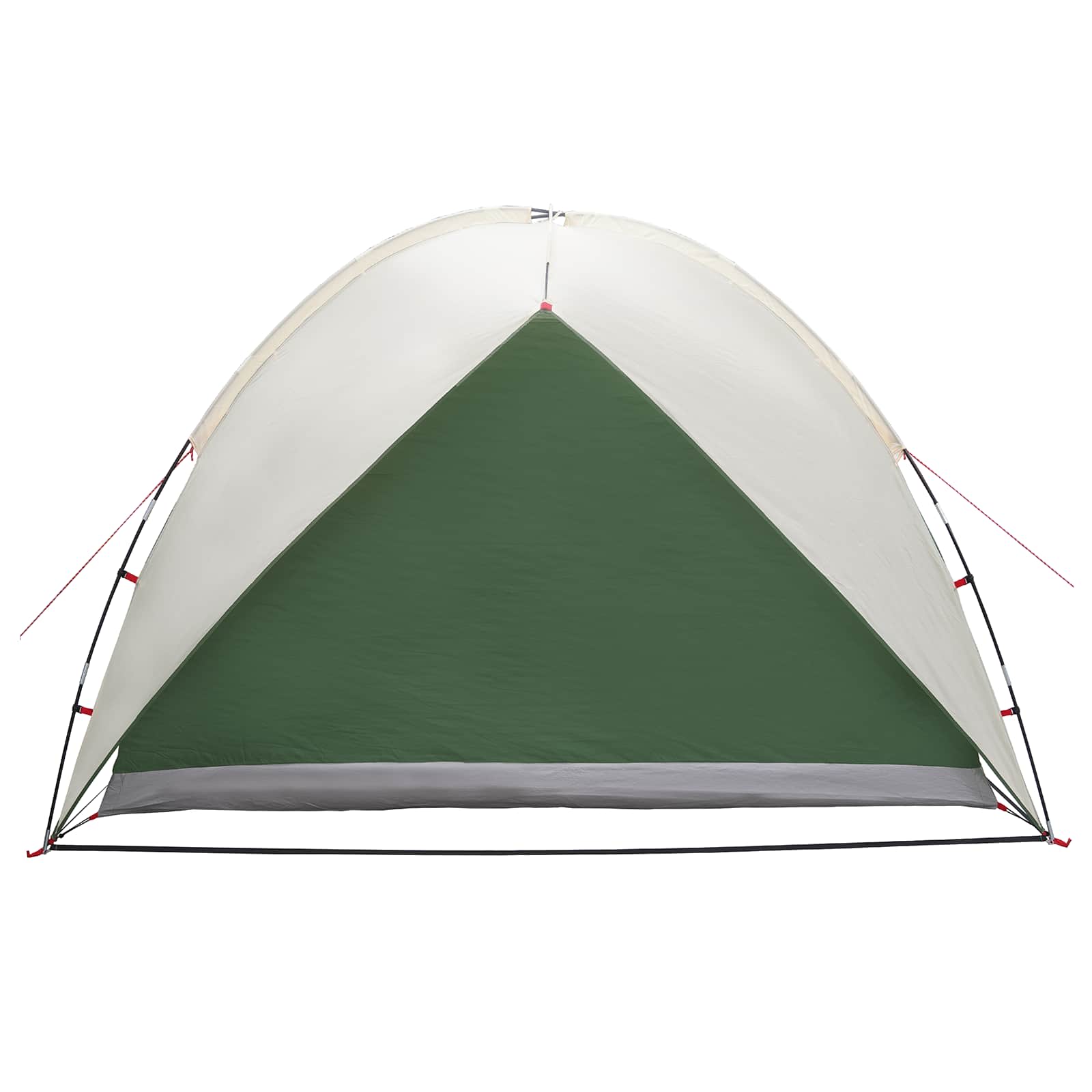 Campingzelt mit Regenhaube wasserdicht Grün 245 x 245 x 149 cm