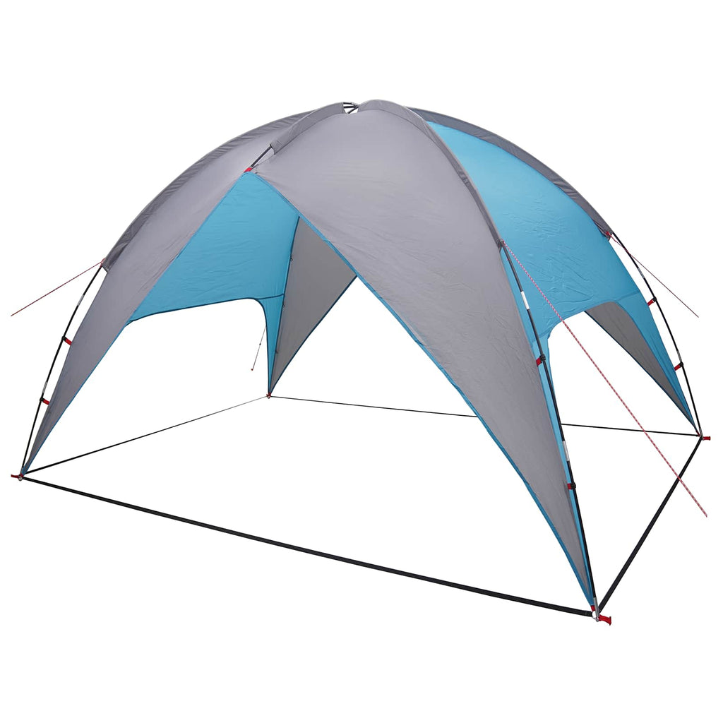 Campingzelt mit Regenhaube wasserdicht Blau 245 x 245 x 149 cm