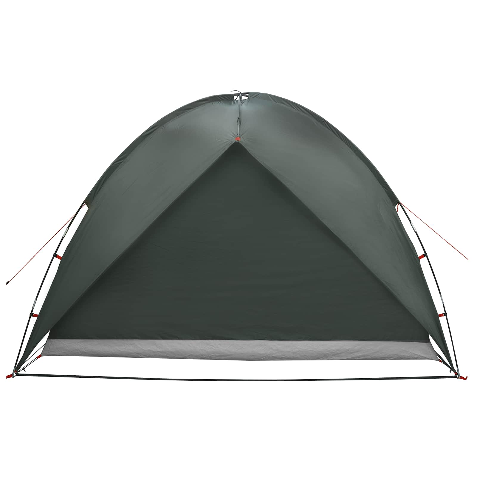Campingzelt mit Regenhaube wasserdicht Kuppel Olivegrün