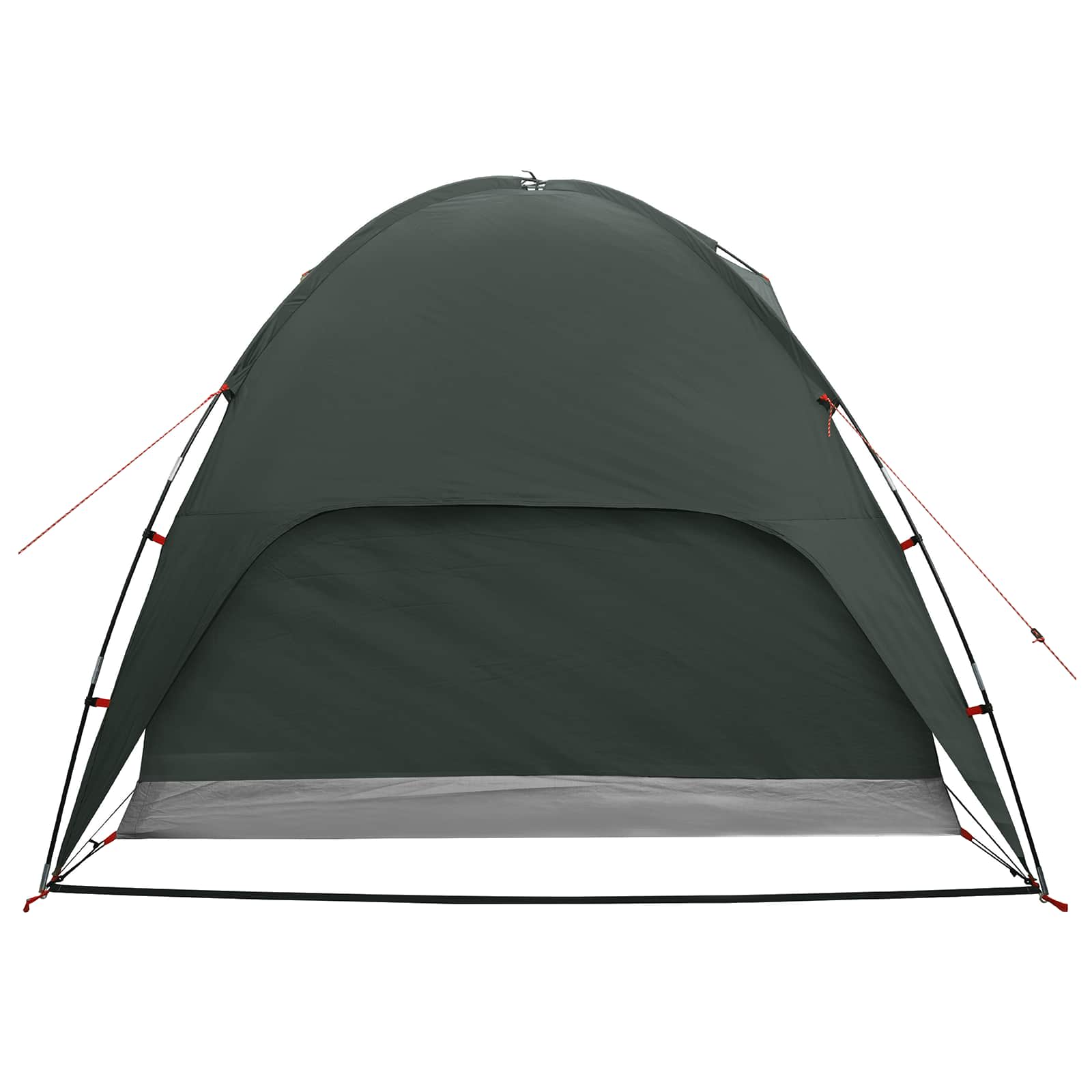 Campingzelt mit Regenhaube wasserdicht Kuppel Olivegrün
