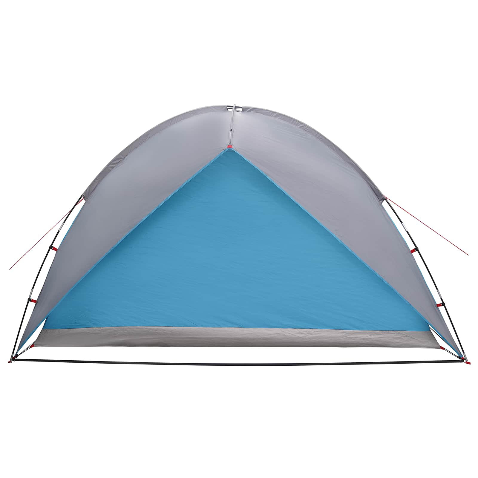 Campingzelt mit Regenhaube wasserdicht Blau 310 x 245 x 160 cm