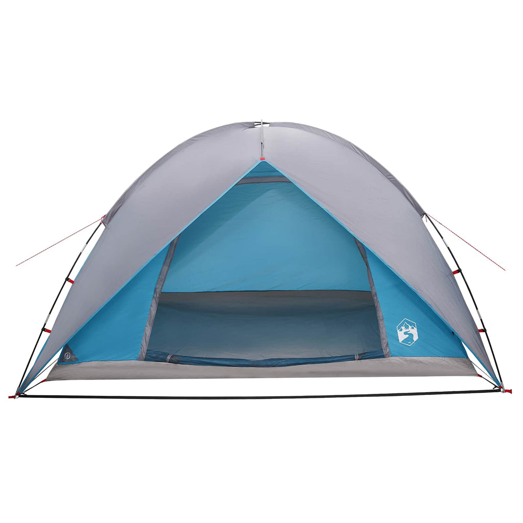 Campingzelt mit Regenhaube wasserdicht Blau 310 x 245 x 160 cm