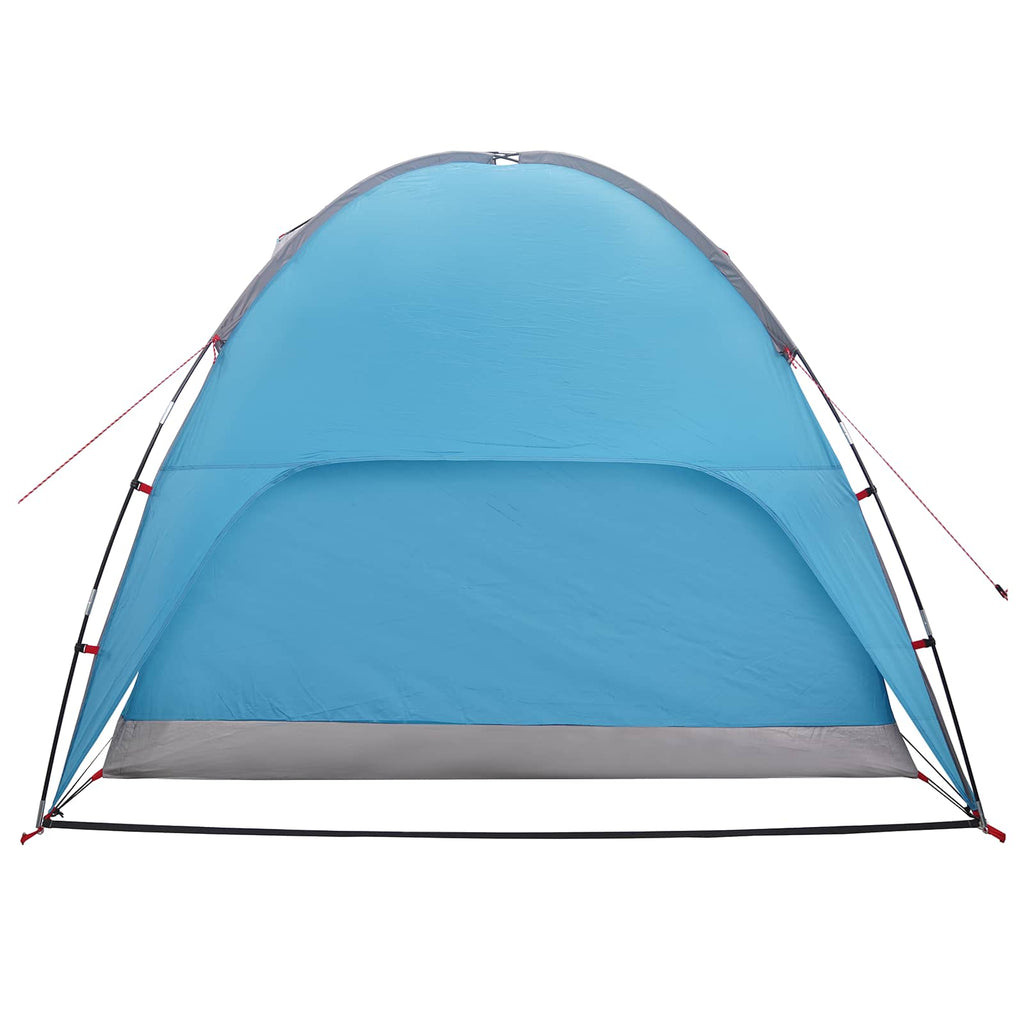 Campingzelt mit Regenhaube wasserdicht Blau 310 x 245 x 160 cm