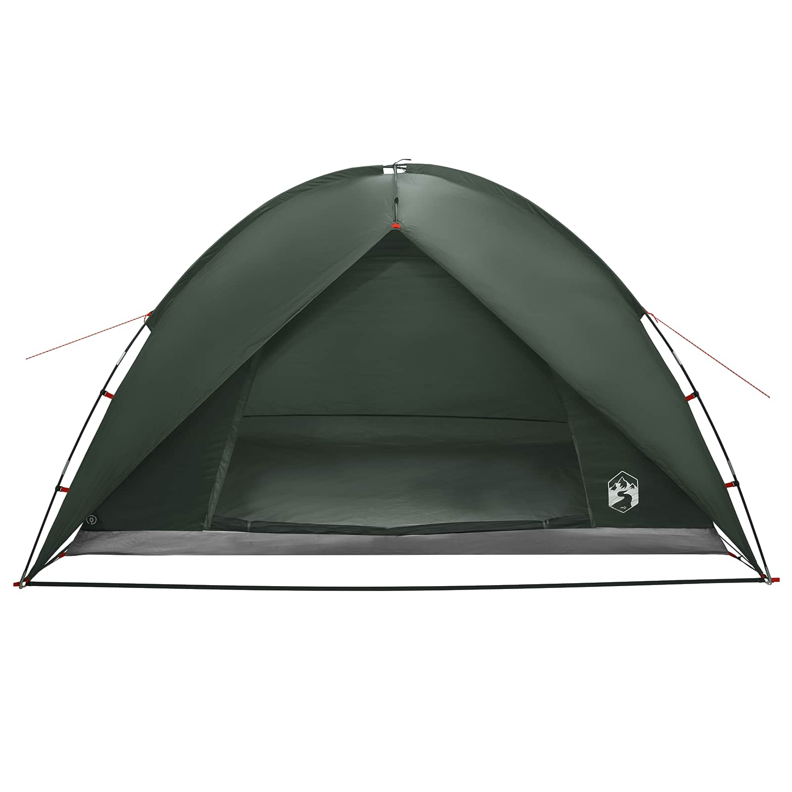 Campingzelt mit Regenhaube wasserdicht Kuppel Olivegrün