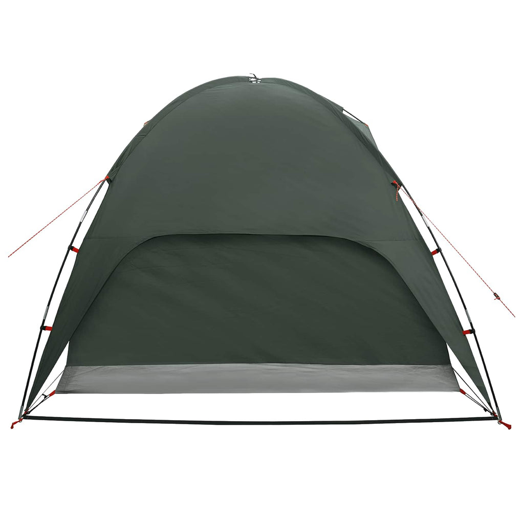 Campingzelt mit Regenhaube wasserdicht Kuppel Olivegrün