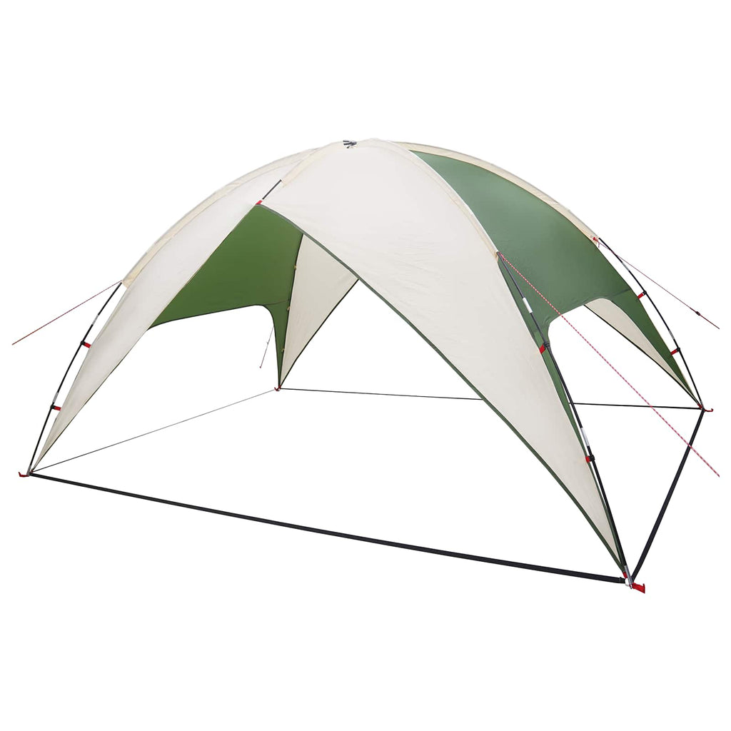 Campingzelt mit Regenhaube wasserdicht Grün 360 x 245 x 185 cm