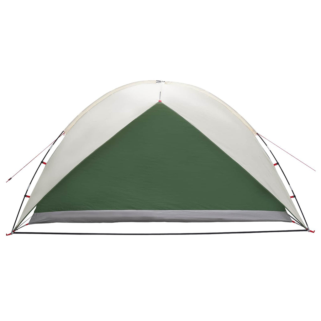 Campingzelt mit Regenhaube wasserdicht Grün 360 x 245 x 185 cm