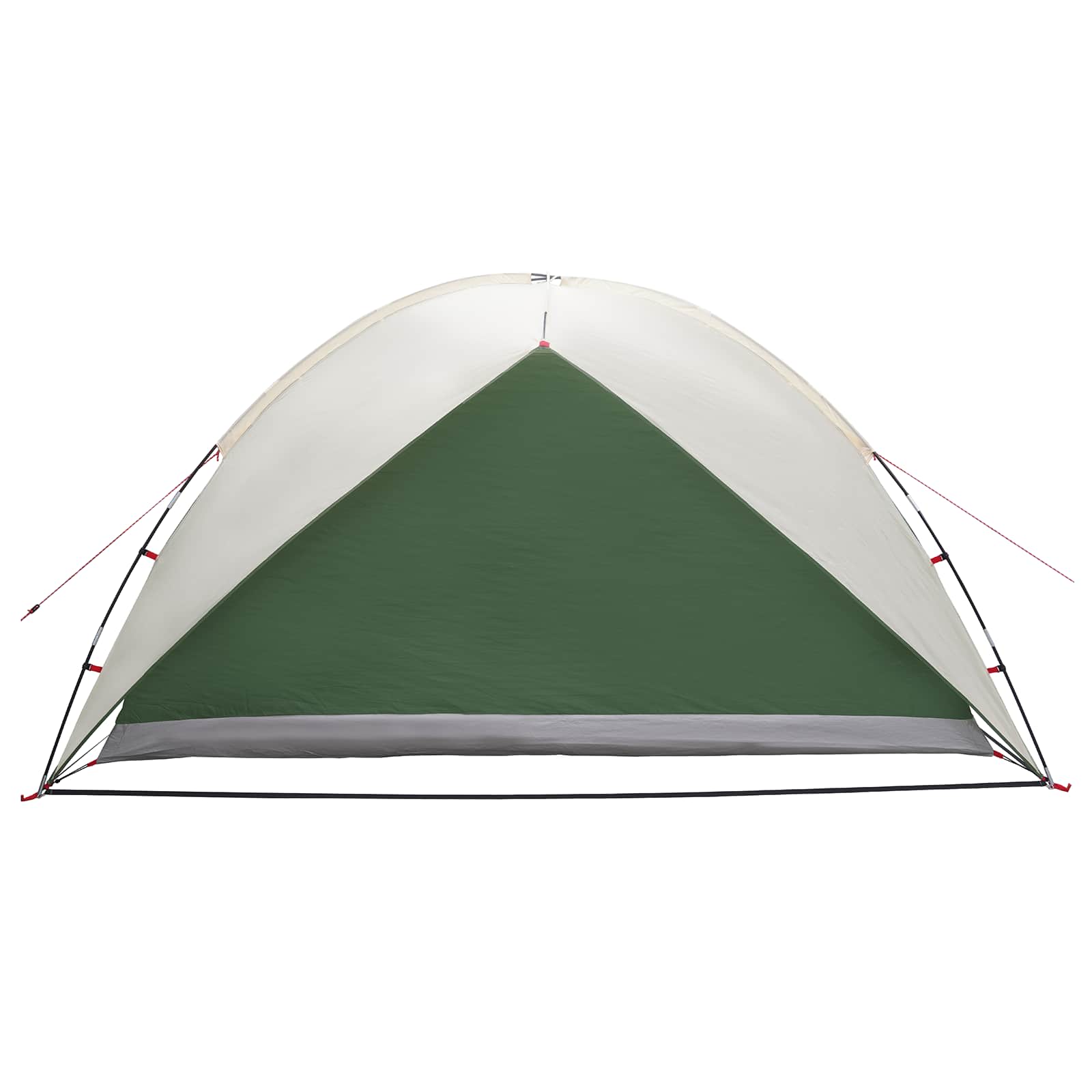 Campingzelt mit Regenhaube wasserdicht Grün 360 x 245 x 185 cm