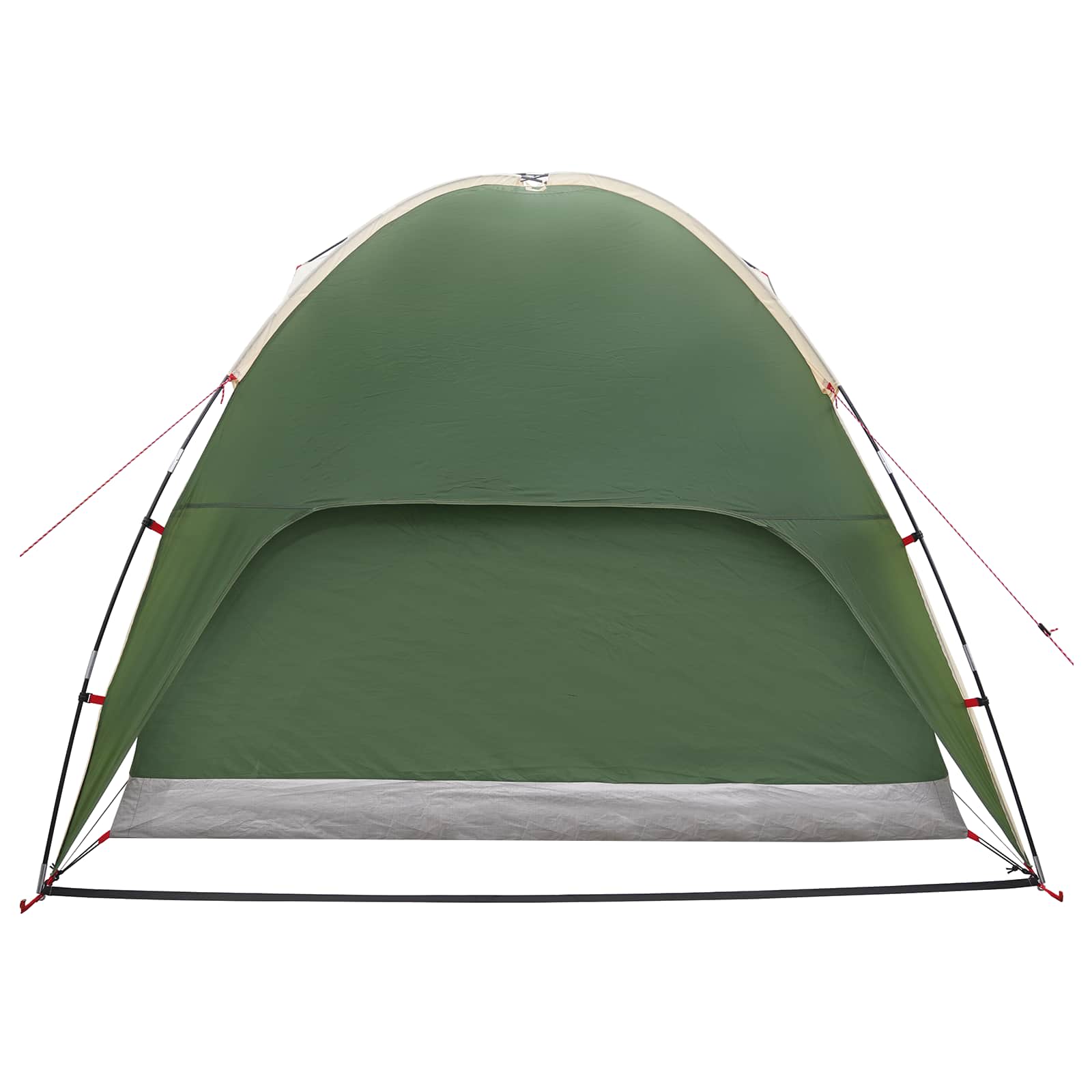 Campingzelt mit Regenhaube wasserdicht Grün 360 x 245 x 185 cm