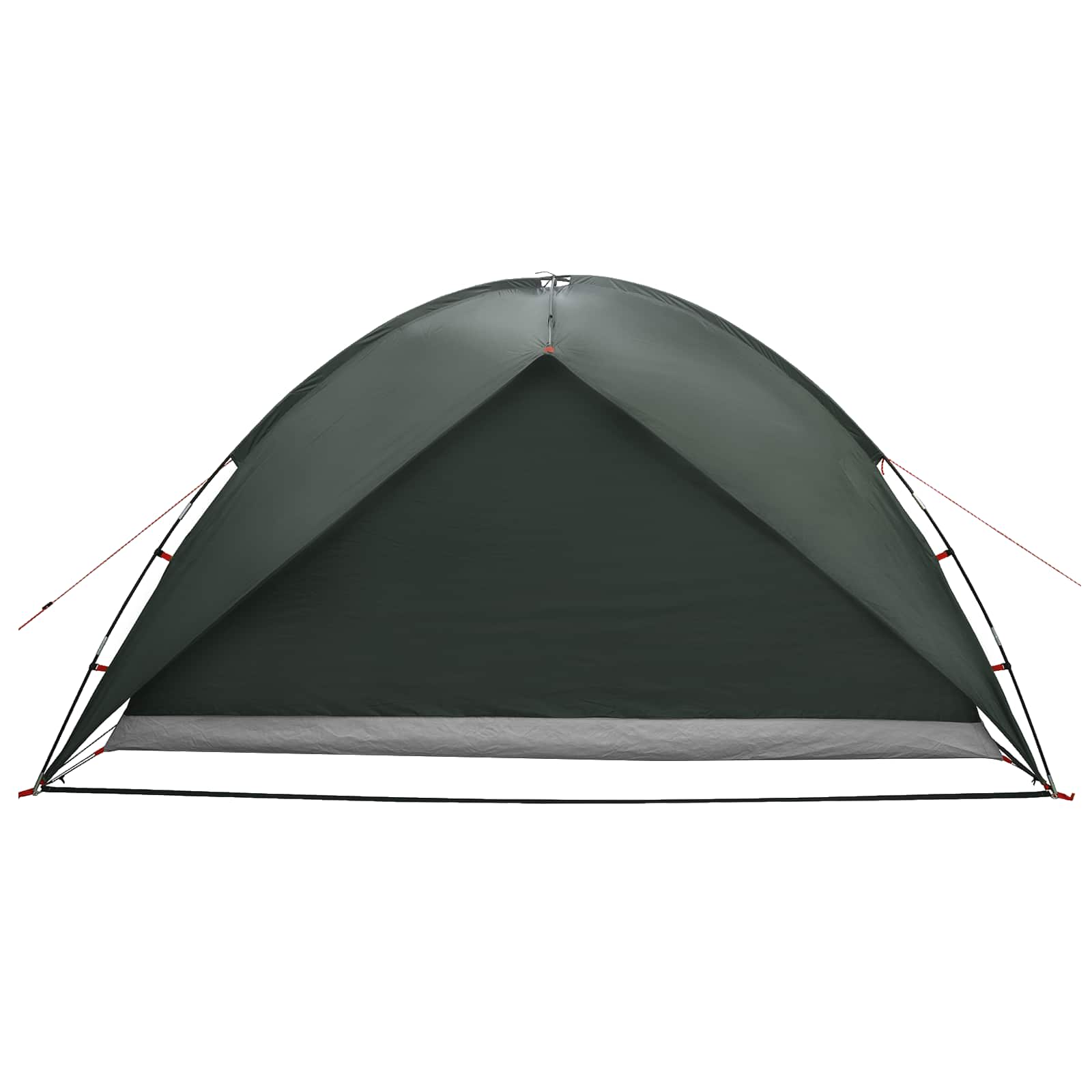 Campingzelt mit Regenhaube wasserdicht Kuppel Olivegrün