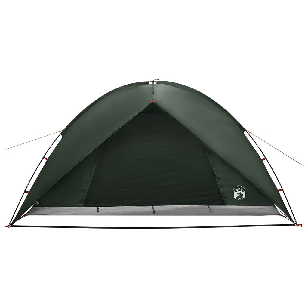 Campingzelt mit Regenhaube wasserdicht Kuppel Olivegrün