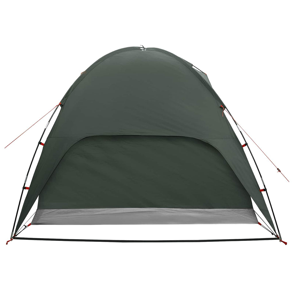 Campingzelt mit Regenhaube wasserdicht Kuppel Olivegrün