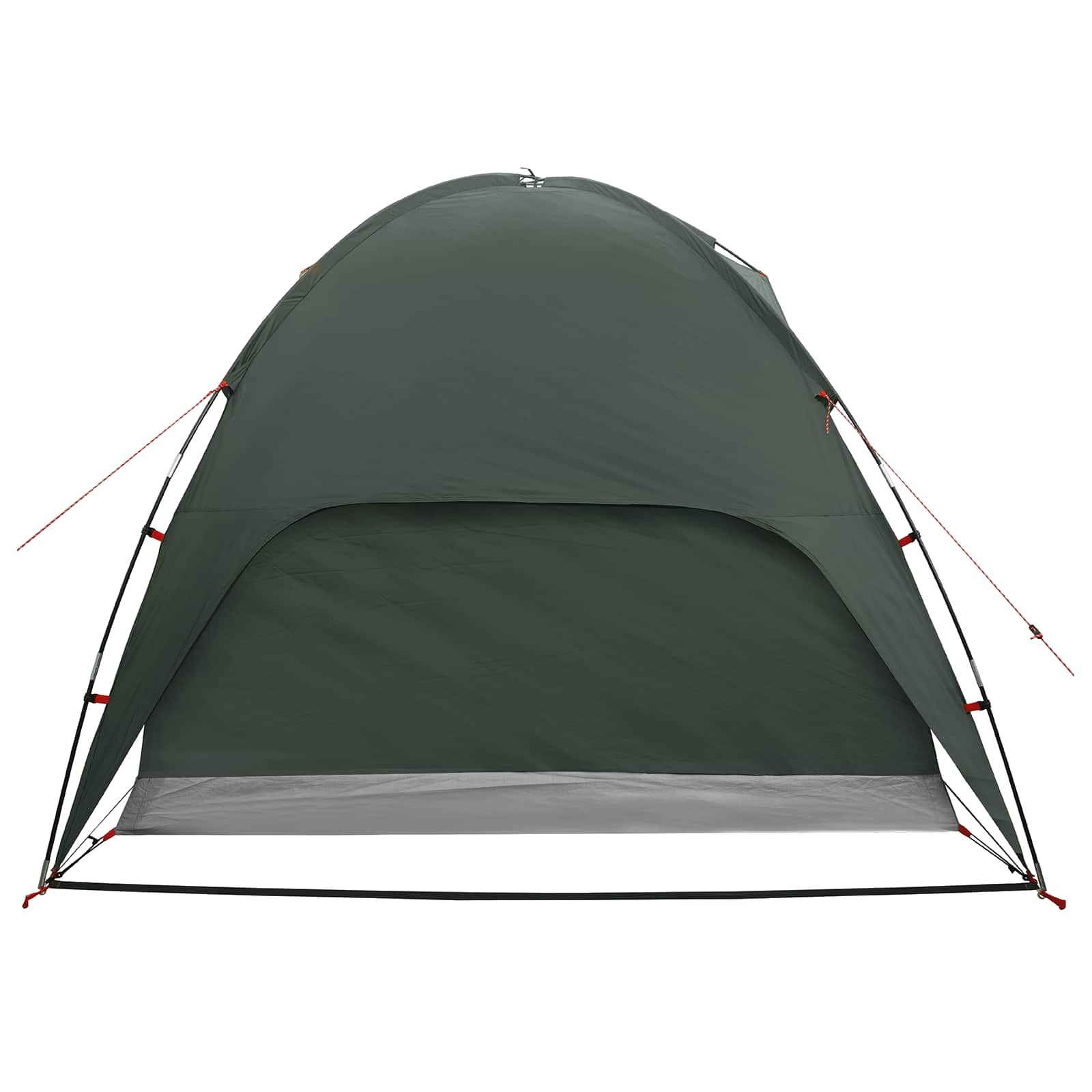 Campingzelt mit Regenhaube wasserdicht Kuppel Olivegrün