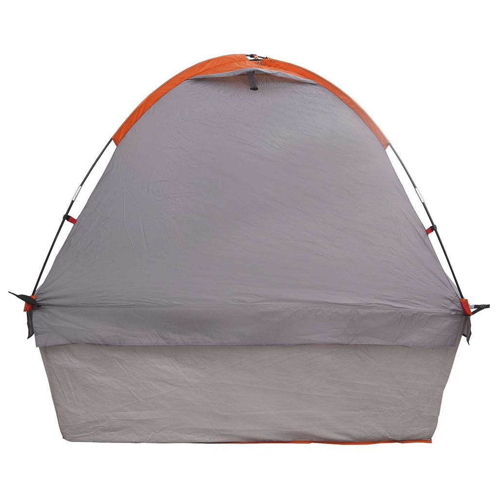 Autozelt Grau und Orange 200 x 170 x 170 cm Polyester und Stahl